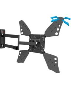 Barkan 3400L Wall Mount - Metallic Black - 1 Display(s) Supported - 70in Screen Support - 88 lb Load Capacity