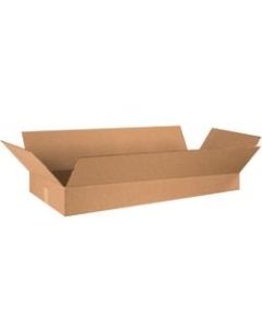 Office Depot Brand Flat Corrugated Boxes, 5inH x 16inW x 36inD, Kraft, Pack Of 15