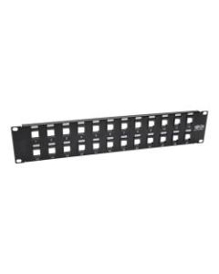 Tripp Lite 24-Port Keystone Blank Patch Panel