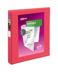 Avery Durable View 3-Ring Binder, 1in Slant Slant Rings