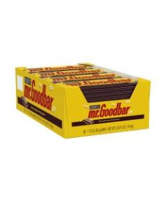 Mr. Goodbar Milk Chocolate Bars, Box Of 36