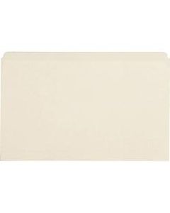 Business Source Straight Tab Cut Legal Recycled Top Tab File Folder - 8 1/2in x 14in - Manila - Manila - 10% - 100 / Box