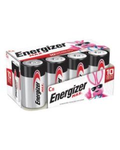 Energizer Max C Alkaline Batteries, Pack Of 8