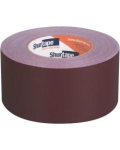 Shurtape PC 600 Contractor Grade Co-Extruded Cloth Duct Tape, 2.83 in x 60 yd., Burgundy, Case Of 16 Rolls