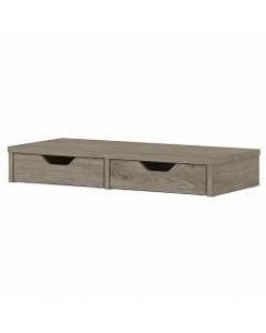 Bush Furniture Key West Desktop Organizer With Drawers, Shiplap Gray, Standard Delivery