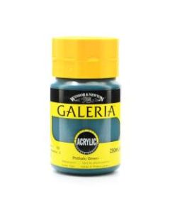 Winsor & Newton Galeria Flow Formula Acrylic Colors, 250 mL, Phthalo Green, 522, Pack Of 2