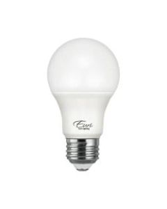 Euri A19 Dimmable 800 Lumens LED Light Bulbs, 9 Watt, 5000 Kelvin/Daylight White, Case Of 4 Bulbs
