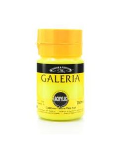 Winsor & Newton Galeria Flow Formula Acrylic Colors, 250 mL, Cadmium Yellow Pale Hue, 114, Pack Of 2