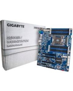 Gigabyte MU70-SU0 Server Motherboard - Intel Chipset - Socket LGA 2011-v3 - ATX - 64 GB DDR4 SDRAM Maximum RAM - RDIMM, LRDIMM, DIMM - 12 x Memory Slots - Gigabit Ethernet - 9 x SATA Interfaces