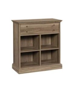 Sauder Barrister Lane Entryway Storage With USB, 36inH x 34-7/16inW x 16-3/4inD, Salt Oak