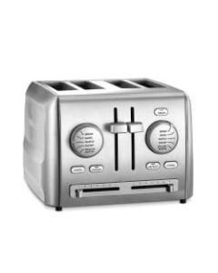 Cuisinart Custom Select 4-Slice Toaster, Stainless Steel