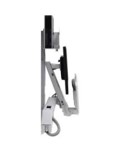Ergotron StyleView Sit-Stand Combo System with Small CPU Holder