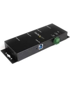 StarTech.com Mountable 4 Port Rugged Industrial SuperSpeed USB 3.0 Hub