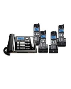 Telefield RCA DECT 6.0 2-Line Small Business System With Digital Answering System, RCA-1DSK4HSBNDL