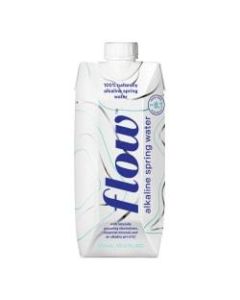 Flow Hydration Alkaline Spring Water, 17 Oz, Case Of 12