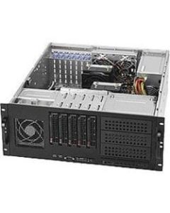 Supermicro SuperChassis 842TQC-865B Computer Case - Rack-mountable - Black - 4U - 9 x Bay - 3 x 3.15in , 3.54in x Fan(s) Installed - 865 W - Power Supply Installed - EATX, ATX, Micro ATX Motherboard Supported