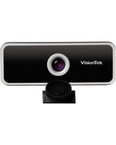 VisionTek VTWC20 Webcam - 30 fps - USB-A - 1920 x 1080 Video - Fixed focus - Dual Microphone - Notebook - CMOS Sensor - Compatible with MS Teams, Zoom, Skype