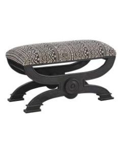 Powell Petra Ottoman, Aztec Black/White