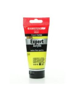 Amsterdam Expert Acrylic Paint Tubes, 75 mL, Cadmium Yellow Lemon, Pack Of 2