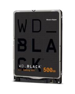 WD Black WD5000LPSX 500 GB Hard Drive - 2.5in Internal - SATA (SATA/600) - Desktop PC, Notebook, Gaming Console Device Supported - 7200rpm - 5 Year Warranty