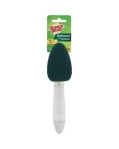 Scotch-Brite Heavy-Duty Dishwand - 4/Carton - Plastic - Green