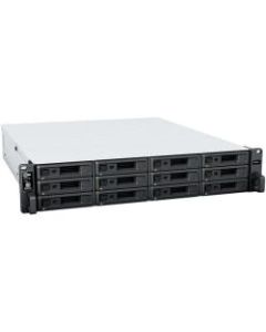 Synology RackStation RS2421RP+ SAN/NAS Storage System - 1 x AMD Ryzen V1500B Quad-core (4 Core) 2.20 GHz - 12 x HDD Supported - 0 x HDD Installed - 12 x SSD Supported - 0 x SSD Installed - 4 GB RAM DDR4 SDRAM