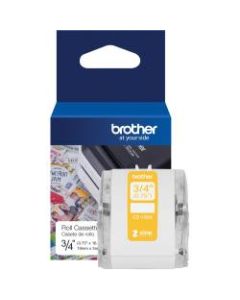 Brother Genuine CZ-1003 continuous length -3/4in (0.75in) 19 mm wide x 16.4 ft. (5 m) long label roll featuring Zero Ink technology - 3/4in Width - Zero Ink (ZINK) - Paper - 1 Each