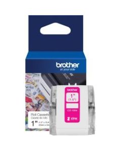 Brother Genuine CZ-1004 continuous length 1in (1.0in) 25 mm wide x 16.4 ft. (5 m) long label roll featuring ZINK Zero Ink technology - 1in Width - Zero Ink (ZINK) - Paper - 1 Each