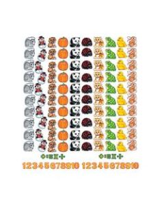 Little Folks Visuals Beginners Counting Flannelboard Set, 132 Pieces
