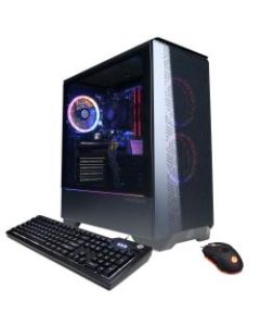 CyberPowerPC Gamer Master GMA650V2 - MDT - Ryzen 7 5800X / 3.8 GHz - RAM 16 GB - SSD 500 GB - NVMe, HDD 1 TB - GF RTX 3060 - GigE - WLAN: 802.11a/b/g/n/ac - Win 10 Home 64-bit - monitor: none - black