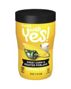 Campbells Sweet Corn/Roasted Poblano Sipping Soup - Sweet Corn & Roasted Poblano - 11.10 oz - 8 / Carton