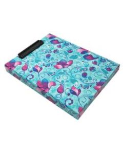 Snap-N-Store Storage Clipboard, 1-3/4in x 12-5/8in, Boho Flowers