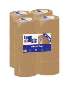 Tape Logic Flatback Tape, 3in Core, 3in x 60 Yd., Kraft, Case Of 16