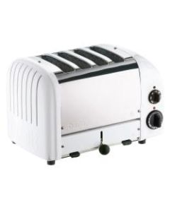 Dualit New Gen 4-Slice Extra-Wide-Slot Toaster, White