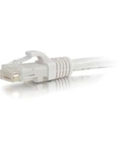 C2G 6in Cat6 Ethernet Cable - Snagless Unshielded (UTP) - White - Category 6 for Network Device - RJ-45 Male - RJ-45 Male - 6in - White