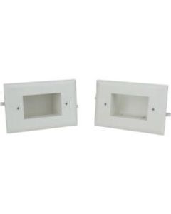 DataComm 50-3338-WH-KIT Easy-Mount Cable Organizer Kit - White