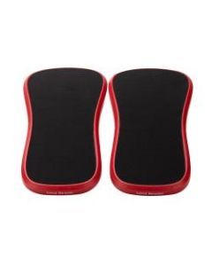 Mind Reader Wrist Rest Pads, 4-1/2inH x 5-1/4inW x 11inL, Red, Set Of 2 Pads