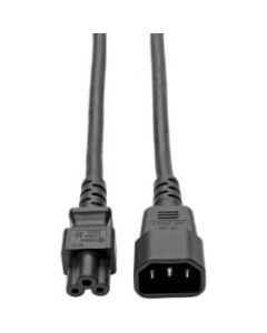 Tripp Lite 6in Laptop Power Cord Adapter Cable C14 to C5 2.5A 18AWG 6in - 2.5A, 18AWG (IEC-320-C14 to IEC-320-C5) 6-in."