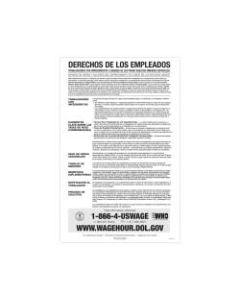 ComplyRight Federal Contractor Posters, Notice To Workers With Disabilities, Spanish, 11in x 17in