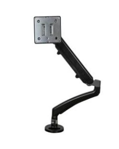 StarTech.com Desk Mount Monitor Arm - Slim Profile - Supports VESA Mount Monitors up to 34in - Adjustable Single Monitor Mount - Steel