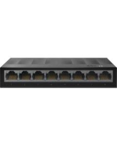 TP-Link 8-Port 10/100/1000Mbps Desktop Switch - 8 Ports - Gigabit Ethernet - 10/100/1000Base-T - 2 Layer Supported - AC Adapter - Twisted Pair - Desktop - 2 Year Limited Warranty