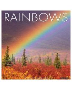 Willow Creek Press Scenic Monthly Wall Calendar, 12in x 12in, Rainbows, January To December 2022