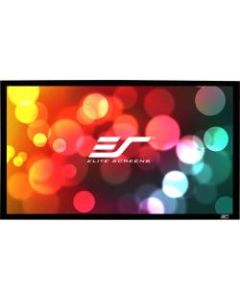 Elite Screens? Sable Frame - 85-inch 2.35:1, Sound Transparent Fixed Frame Projection Projector Screen, ER85WH1W-A1080P2in