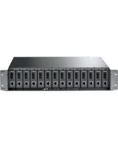 TP-Link TL-FC1420 - Modular expansion base - AC 100/240 V - rack-mountable