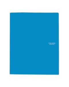 Five Star Stay-Put Pocket & Prong Folder, 3 Fasteners, Letter Size, Assorted Colors (No Color Choice)