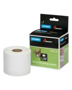 DYMO/SKILCRAFT Labels, Shipping, 7530-01-657-8884, 2 1/8in x 4in, Black/White, Roll Of 220 Labels