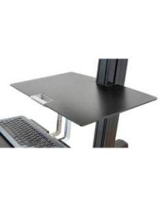 Ergotron Work Surface For Workfit-S Workstation, Black