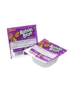 Malt-O-Meal Raisin Bran Cereal Bowls, 1 Oz, Pack Of 96 Boxes