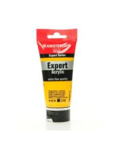 Amsterdam Expert Acrylic Paint Tubes, 75 mL, Cadmium Yellow Deep, Pack Of 2