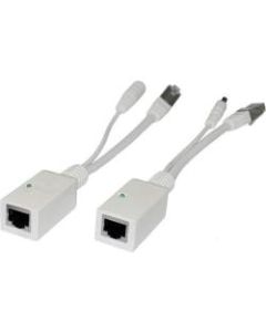 Premiertek Gigabit Passive PoE Injector and Splitter Kit - 10/100/1000Base-T Input Port(s) - 10/100/1000Base-T Output Port(s)